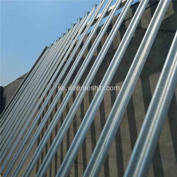 Hot Dipped Galvanized Security Palisade Fence