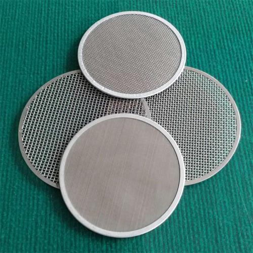 Customized wire mesh disc/ sintered wire mesh