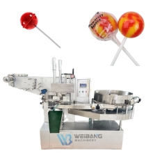 Hot Selling Fully Automatic Candy and Lollipop Wrapper Packaging Machine