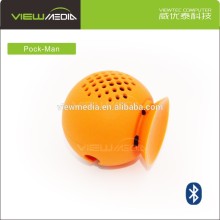 2017 trending cartoon new model music mini Bluetooth speaker Pock-Man