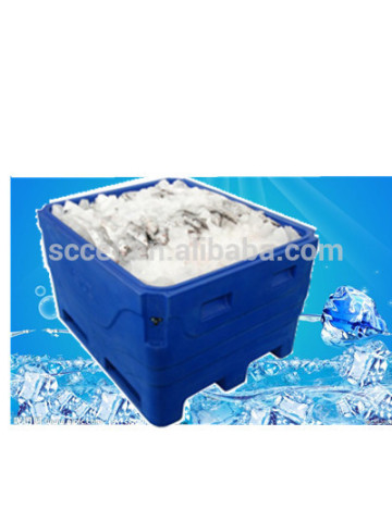 SCC brand large capacity roto molded fish tub cooler ,insulated tub cooler,fish display cooler