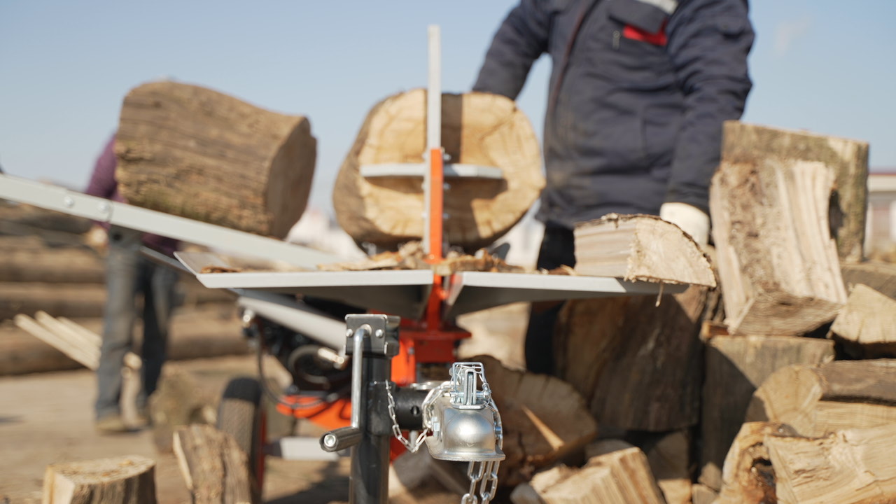 Hydraulic Power Pack Wood Log Splitter For Efficient Firewood ...