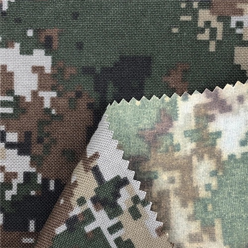 Nytt flamskyddsmedel Polyester Camouflage Military Fabric