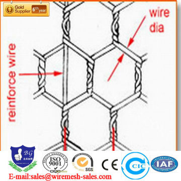 anping galvanzied hexagonal wire mesh