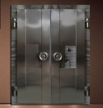 Stainless Steel Safety Equipment Bank National Treasury Door Vault Door/Safe