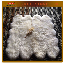 patchwork lambskin throw rugs made in China