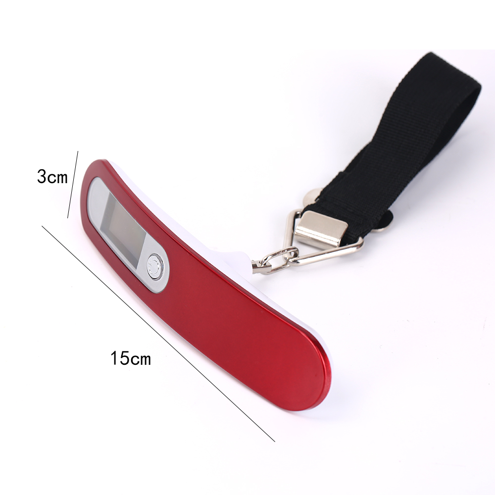 Portable Luggage Scale Tare Function 110lb/ 50KG Capacity