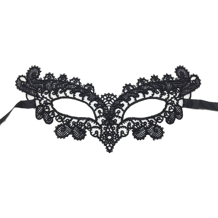 Masquerade Half FaceMask Lace Amorphous EyeMask PartyMask