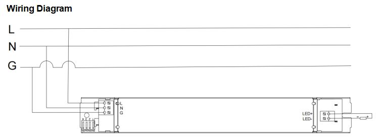 35W DIP святлодыёдны драйвер 35W DIP dimmable Led Driver