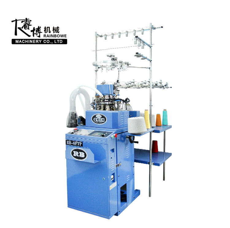 wholesale cheap price 3.5'' plain socks knitting machine hosiery production manufacturer used for making cotton socks