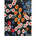 Flower Design Rayon Twill 3024S Printing Woven Fabric