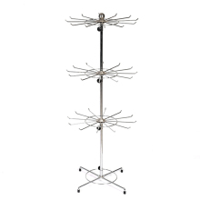 Metal Chrome 5-Layer DVD Display Rack On Sale