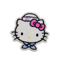 Hello Kitty Tenunan Bordir Besi Di Patch