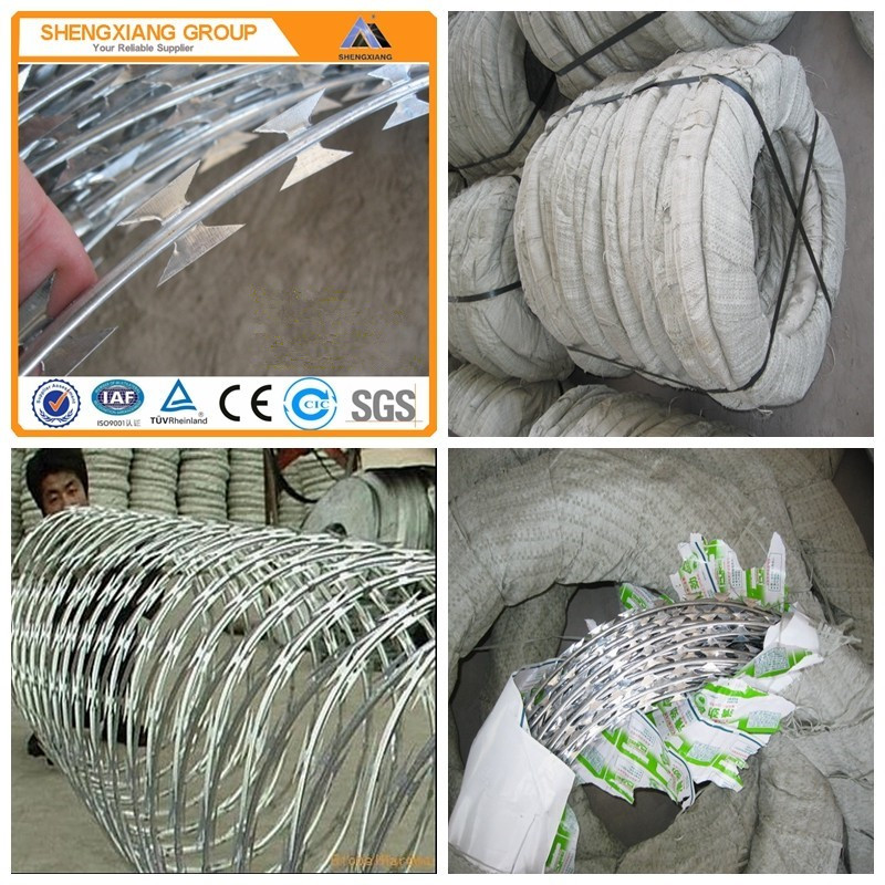 nato barbed wire razor/barbed wire brackets/barbed wire