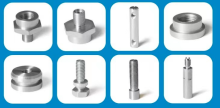 copper nuts studs aluminum alloy precision hardware
