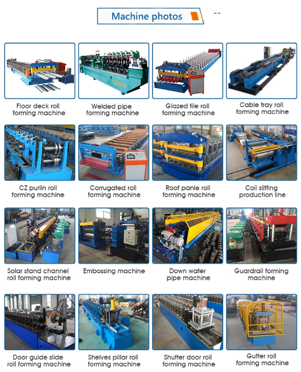 Hydraulic cutting system roller shutter door slat pressing machine