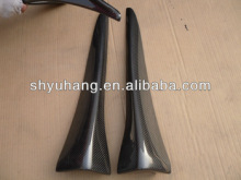 For EVO X evo 10 voltex style carbon fiber side skirt spats non-aero