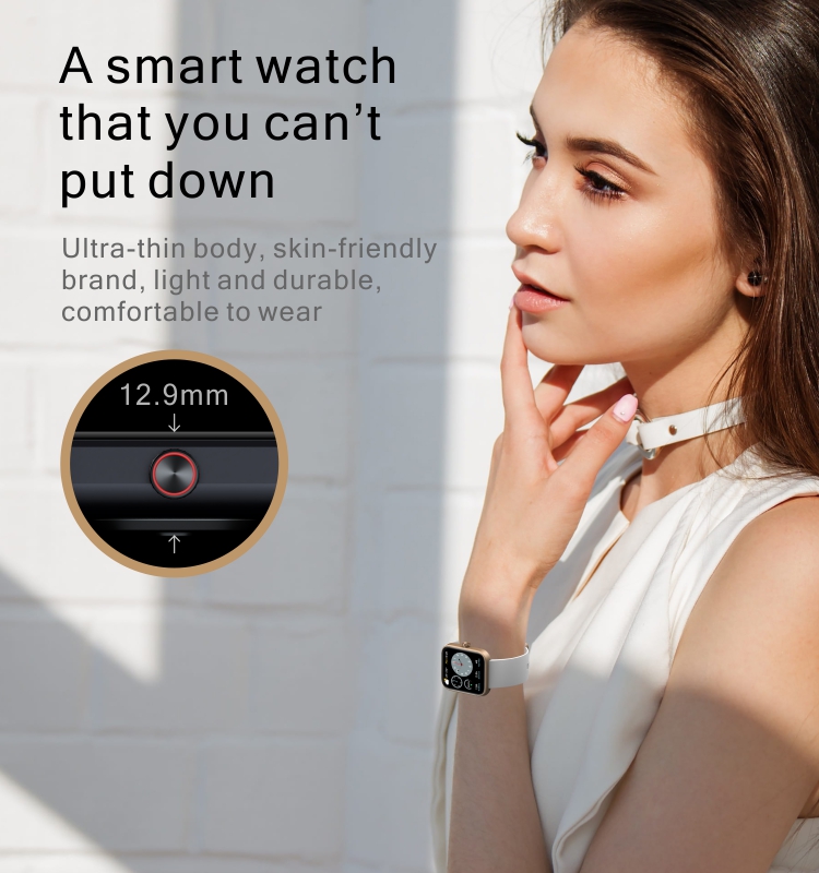 Fitness Watches Women Smartwatch Smart Watch för telefon