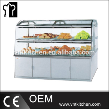 Commercial Bakery Equipment Combination Bakery Showcase