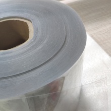 Highly transparent PLA window film for paper box