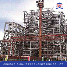 Erecting Steel Structures for Power Plant Boilers
