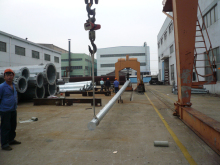 14M Power Poles With Slip Joint Type