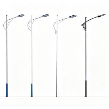 lamp post on street