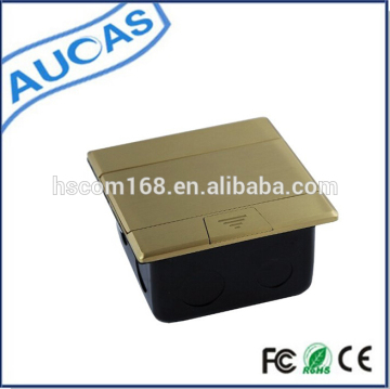 waterproof floor socket / floor socket box / Floor Socket Twin