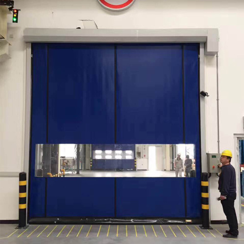 CE Qualified Auto Recovery High Speed Door