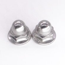 DIN1587 Zinc plated Carbon SteelSteel Acorn Nut Flanged Hex Cap Nuts