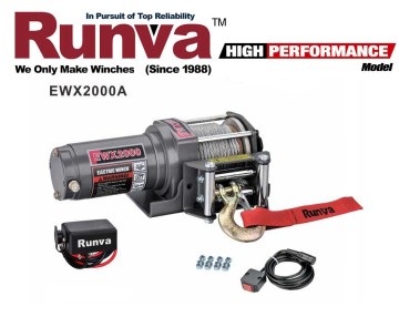 Runva Winch for ATV, Side by side EWX2000A