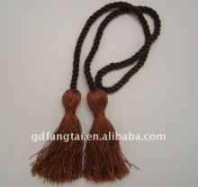 Double tassel hanging rope light