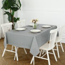 Custom Wholesale Rectangle PVC Waterproof Tablecloth for Hotels, Parties, and Weddings