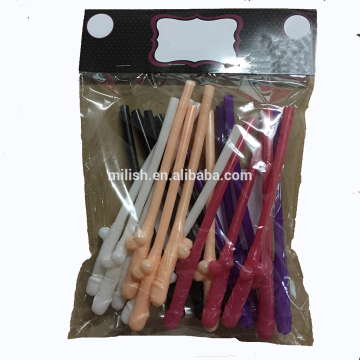HH-0580 wholesale halloween decorative funny dick penis sucker straw