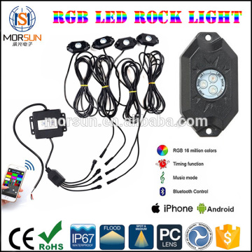 9w offroad rock light utv 2" led rock light