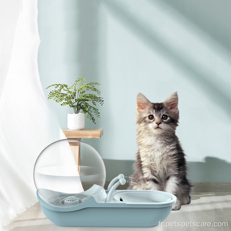 Bouteille d'eau en silicone pliable pour animaux de compagnie chiens chats