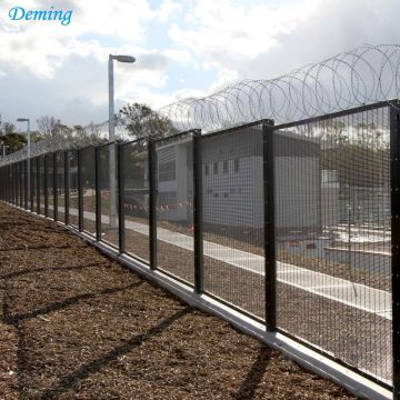 Powder Coated Anti climb 358 Iron Fence