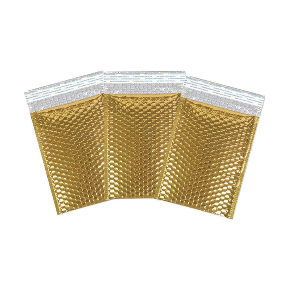 Wholesale Custom Metallic Rose Gold Bubble Mailer Bag