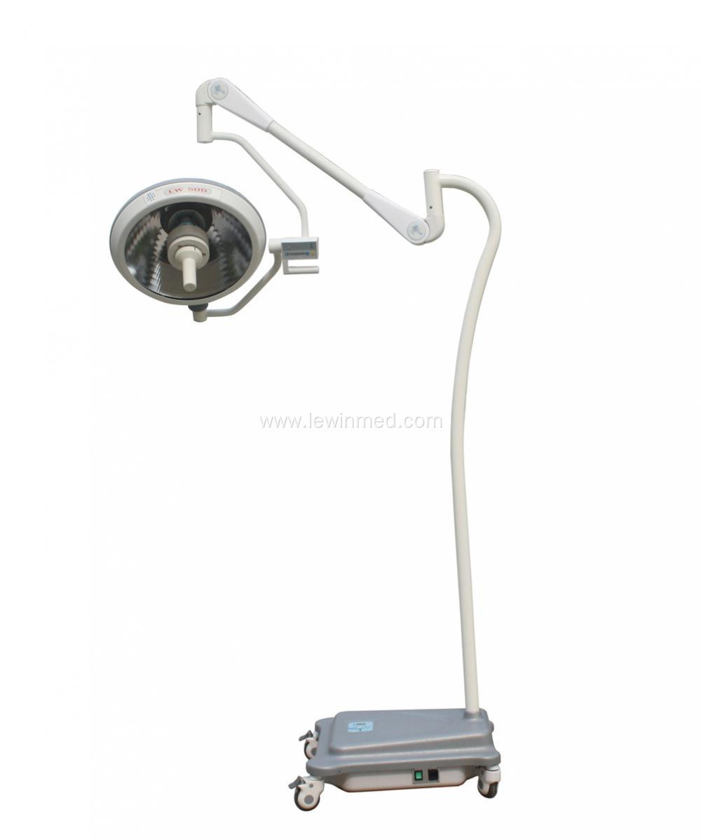 Portable medical instrument surgical halogen light