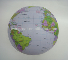 globe inflatable beach ball