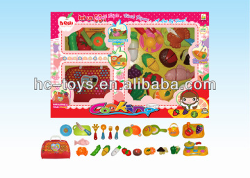 Little cook kitchen toy/kids tableware toy/plastic toy