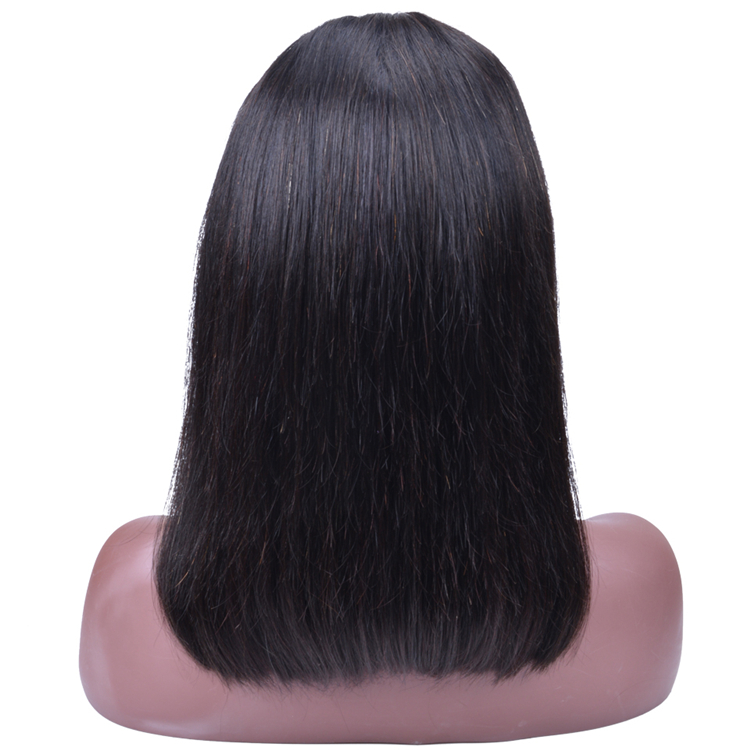 Cheap Price Raw Indian Hair Directly From India Natural Human Hair Wigs Bob Wigs Lace Front Wig For Black Women