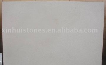 white sandstone slab