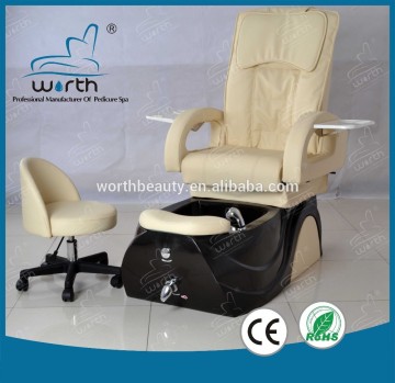 Deluxe massage cushion/chocolate pedicure spa chair/elegant pedicure spa chair