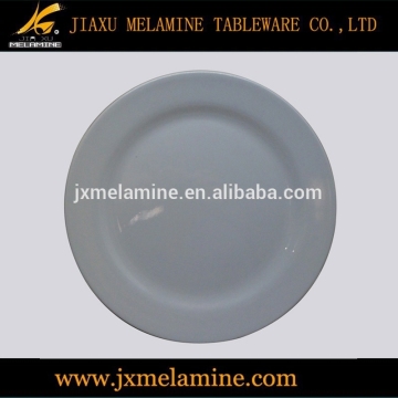 10"melamine round flat plate