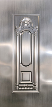 High quality embossed metal panel