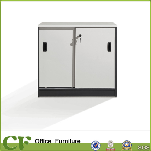 Practicle economic melamine sliding door filing cabinet