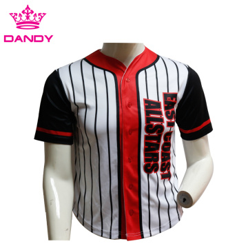 Camisetas de béisbol para animar á xuventude