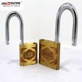 Cast Globe Brass Padlock