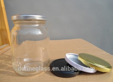 250ml honey glass jars food glass jars